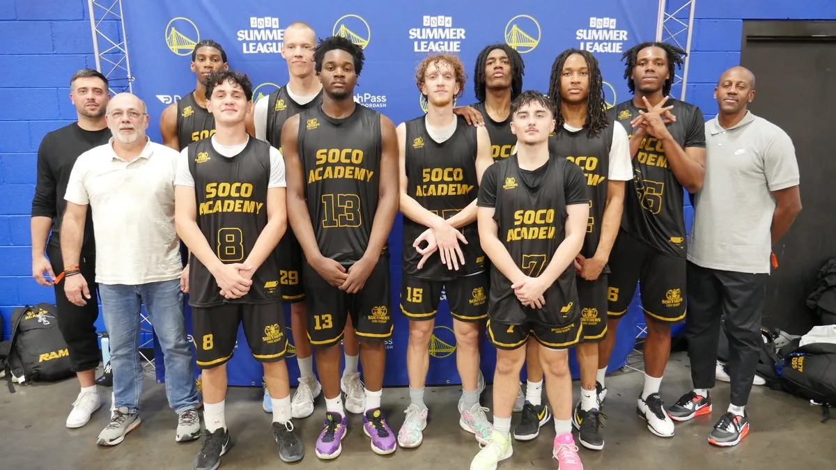 L'équipe SOCO Academy à la Summer League